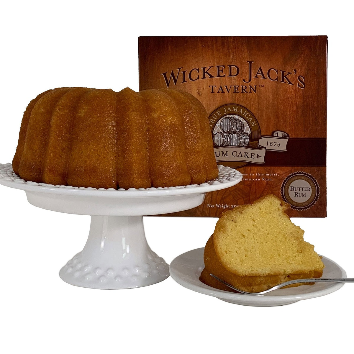 Wicked Jacks Tavern Butter Rum Cake