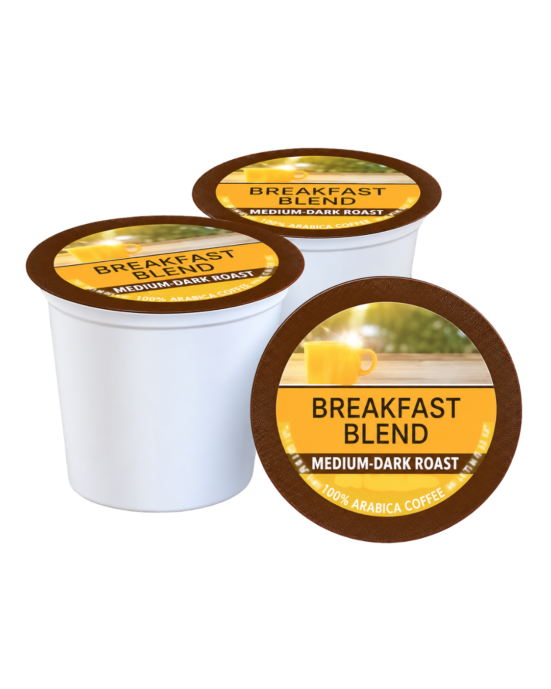 Breakfast Blend Coffee, Single-Serve Pod | Medium-Dark Roast