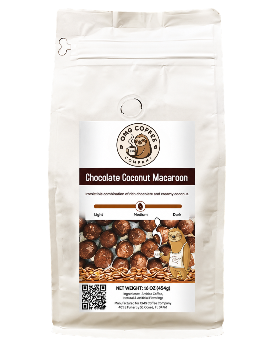 Chocolate Coconut Macaroon Coffee