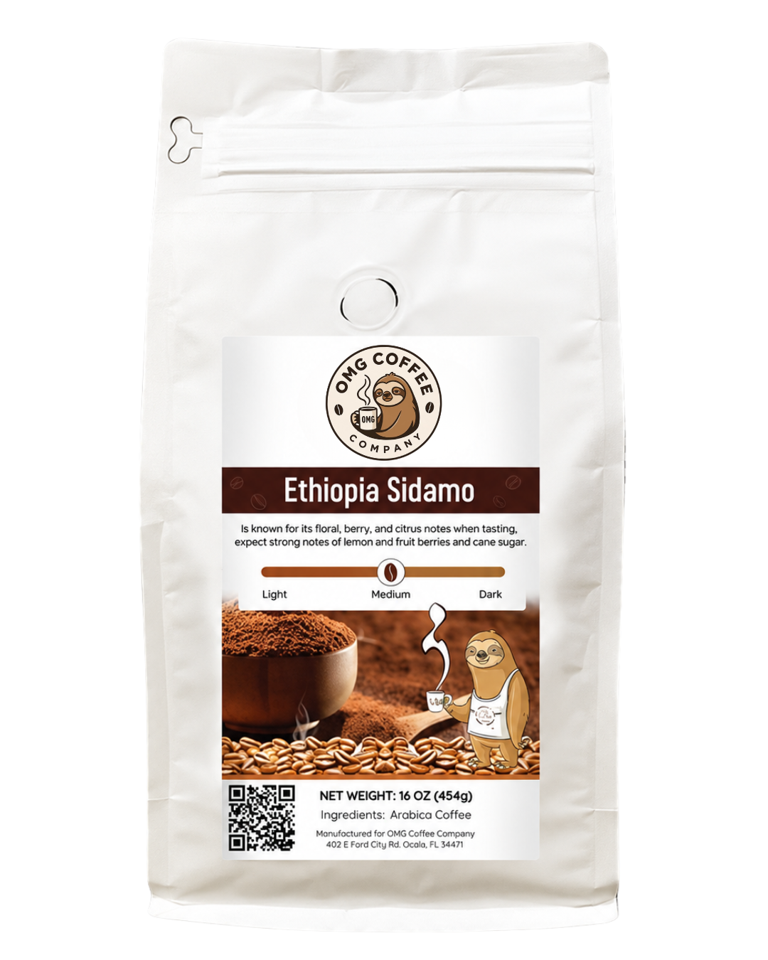 Organic Ethiopia Sidamo Coffee