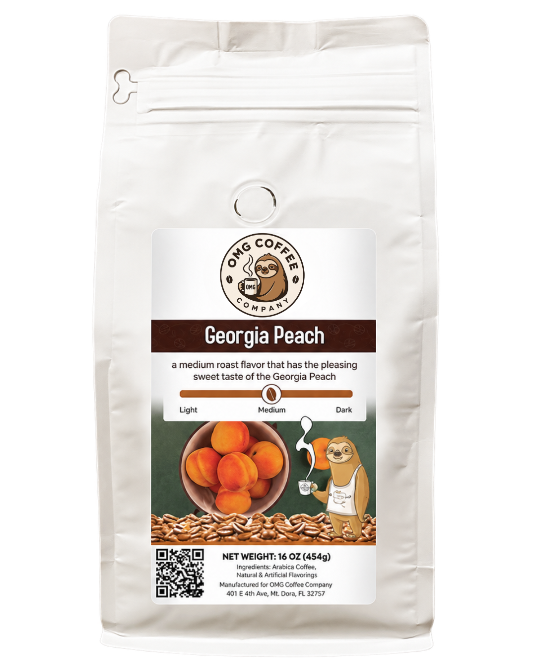 Georgia Peach Coffee