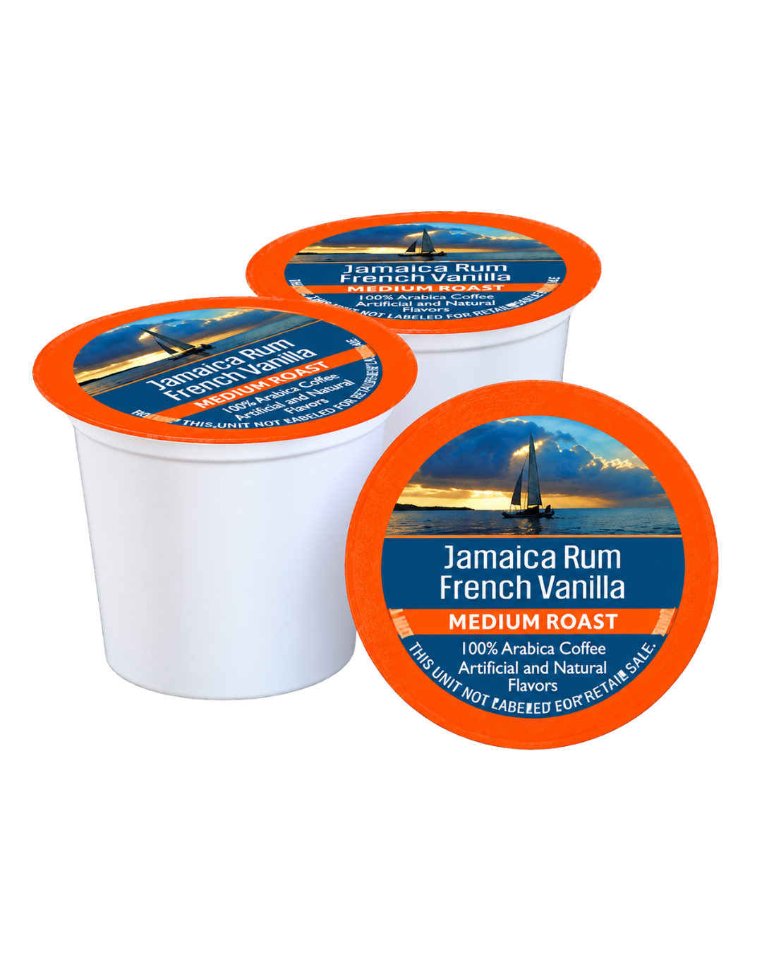 Jamaican Rum French Vanilla Coffee, Single-Serve Pods | Medium Roast
