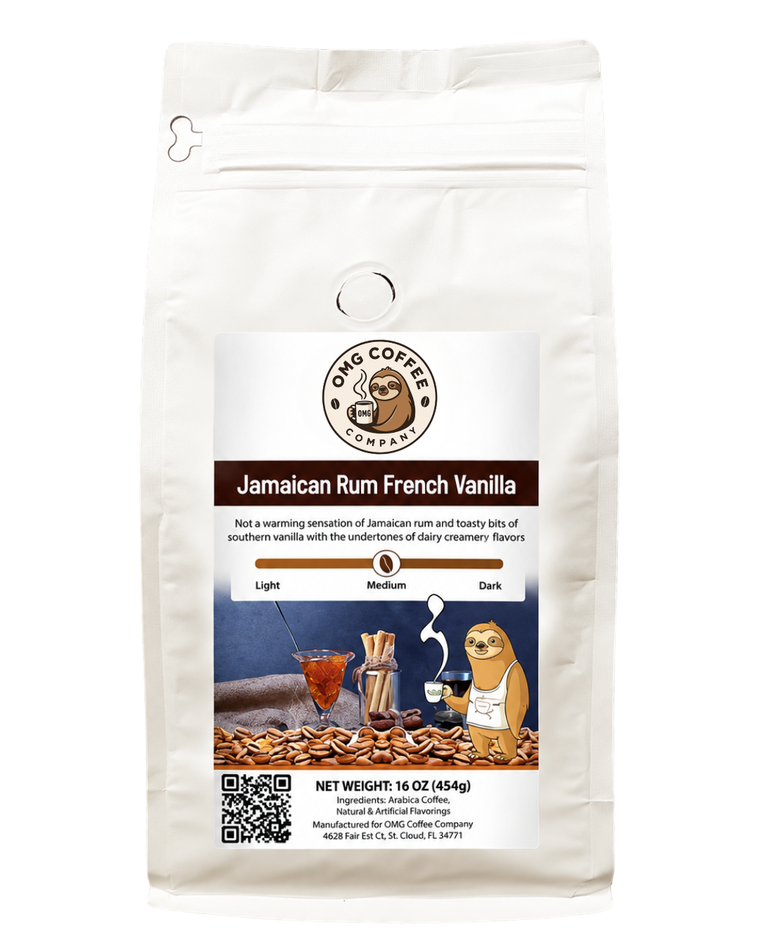 Jamaican Rum French Vanilla Coffee