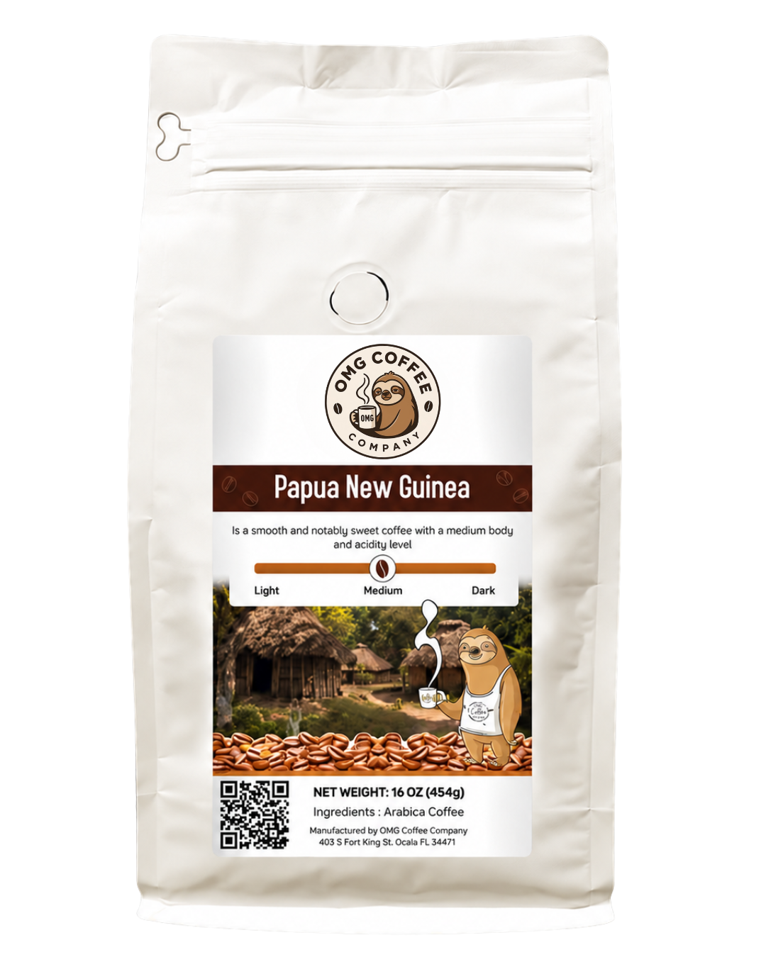 Organic Papua New Guinea Coffee