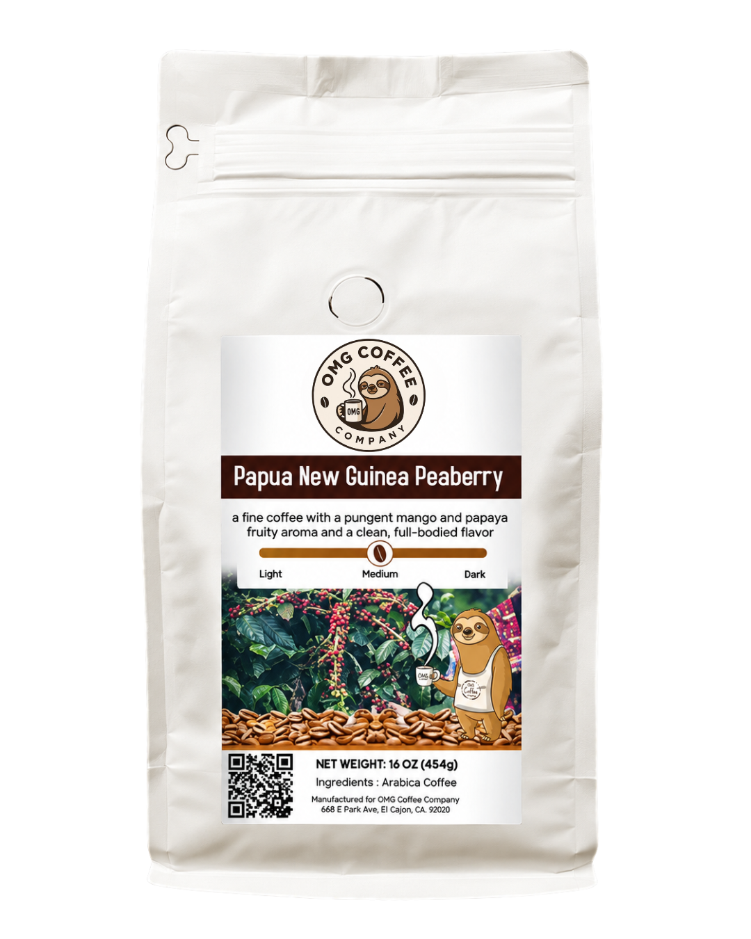 Papua New Guinea Peaberry Coffee