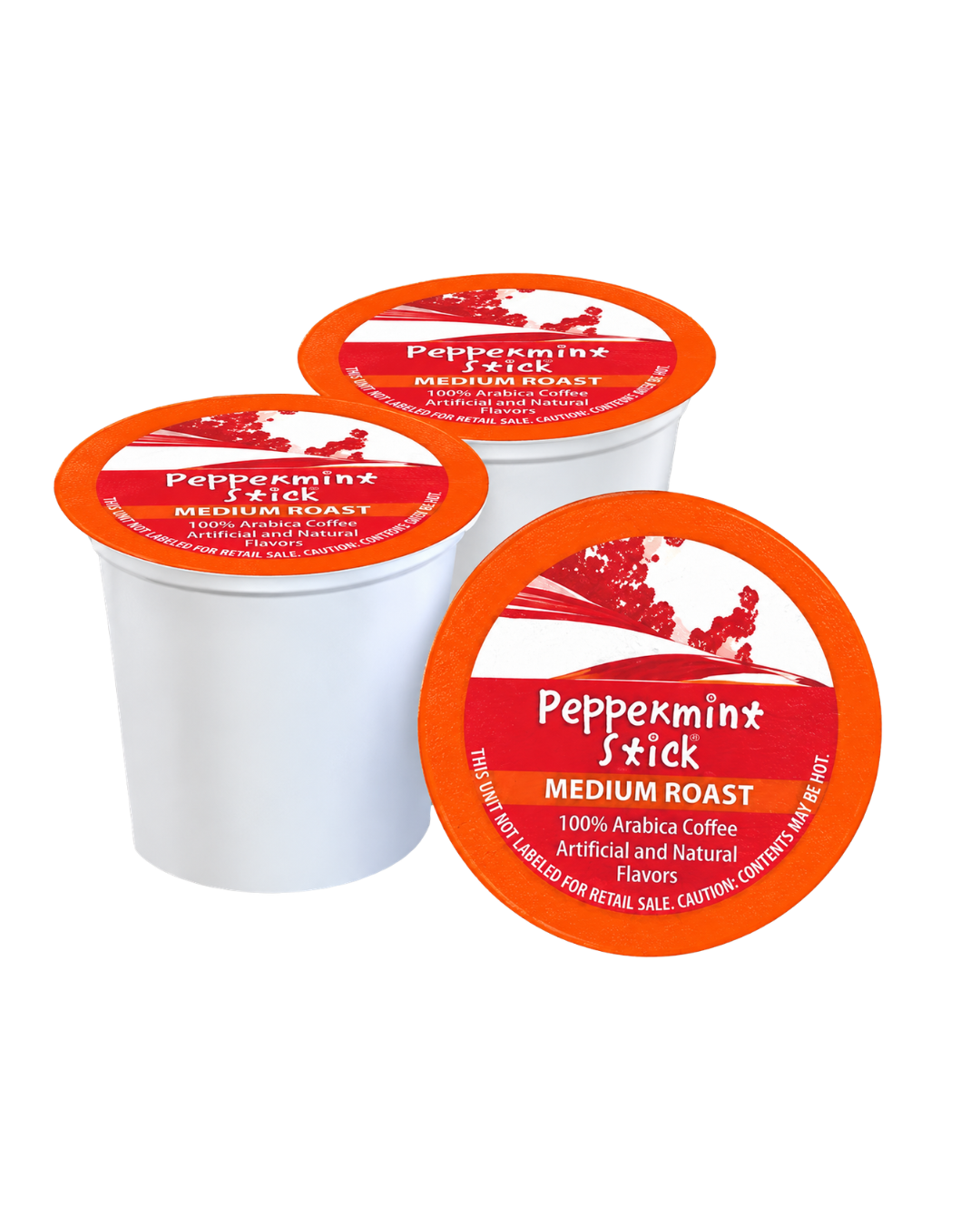 Peppermint Stick Coffee, Single-Serve Pods | Medium Roast