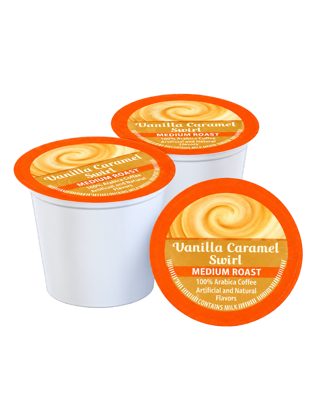 Vanilla Caramel Swirl Coffee, Single-Serve Pods | Medium Roast